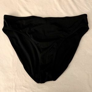 Black swimsuit bottom size XL
